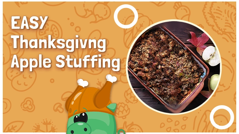 Easy Thanksgiving Apple Stuffing