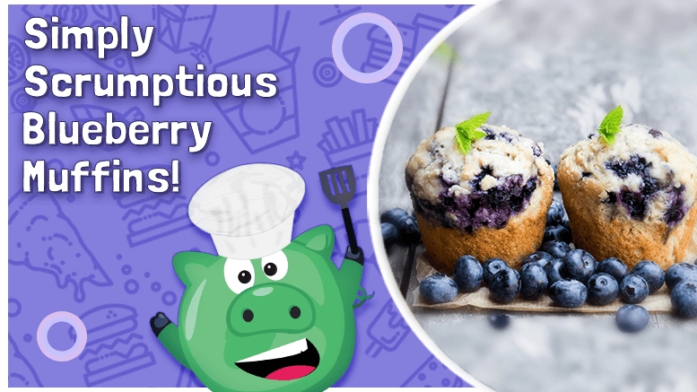 Simply Scrumptious Blueberry Muffins!