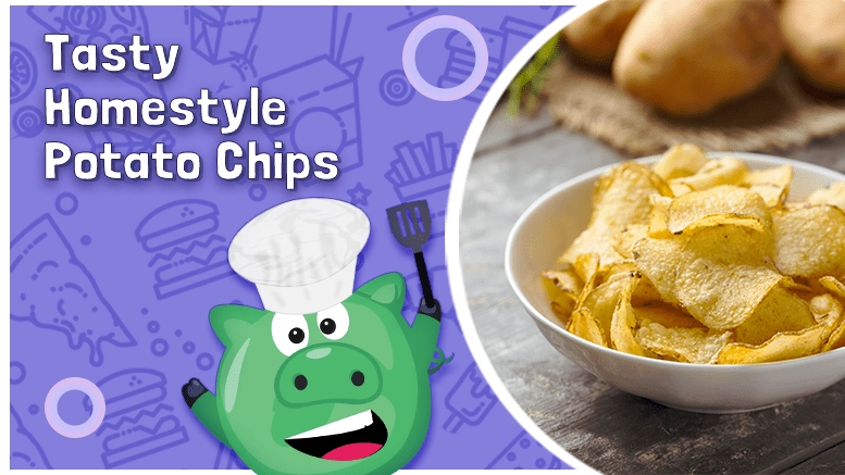 Tasty Homestyle Potato Chips Recipe