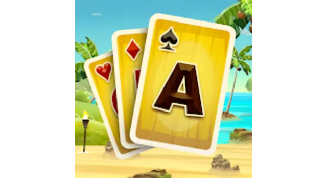 Tiki Solitaire TriPeaks logo