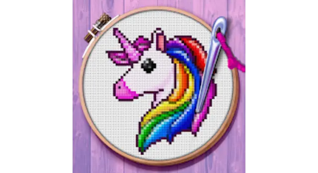 Magic Cross Stitch: Pixel Art logo