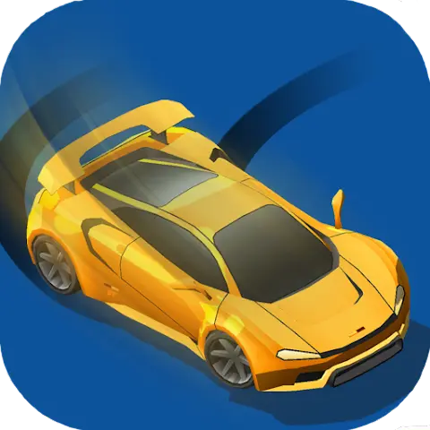 Racing Car 3D logo