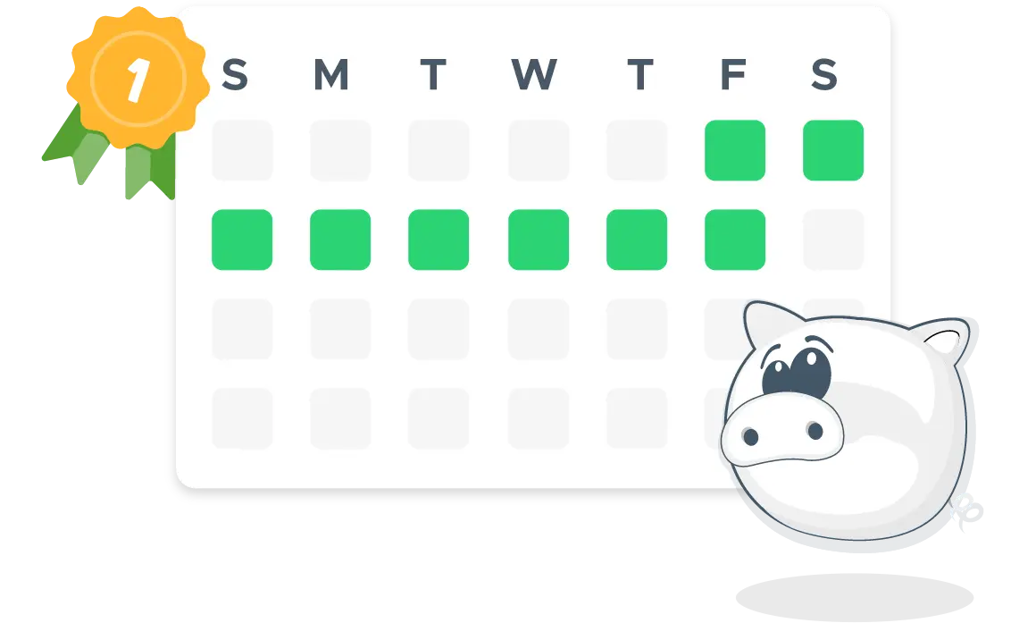 Leaderboard calendar