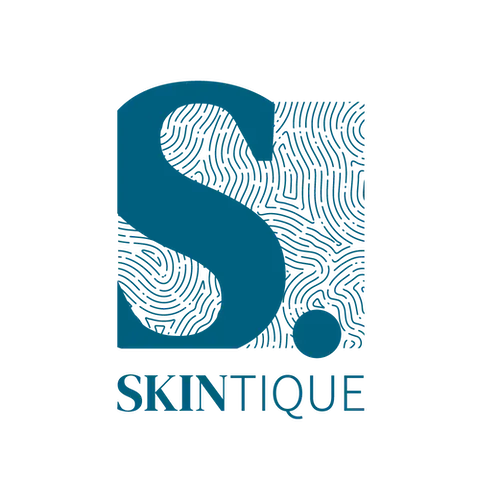 The logo for the company Skintique.