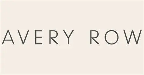 The logo for the company Avery Row.