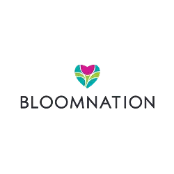 The logo for the company Bloomnation.