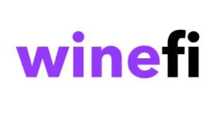 The logo for the company WineFi.
