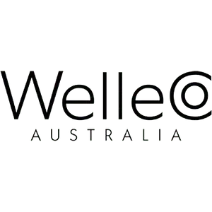 The logo for the company WelleCo.