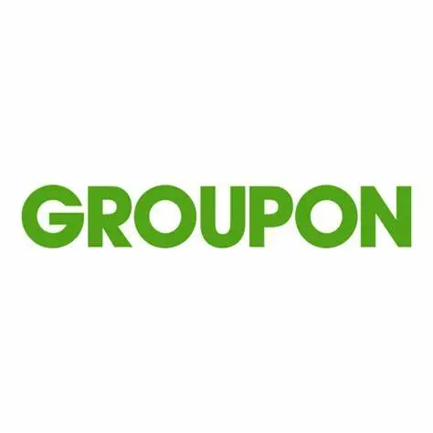 The logo for the company Groupon.