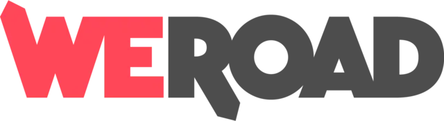 The logo for the company WeRoad.