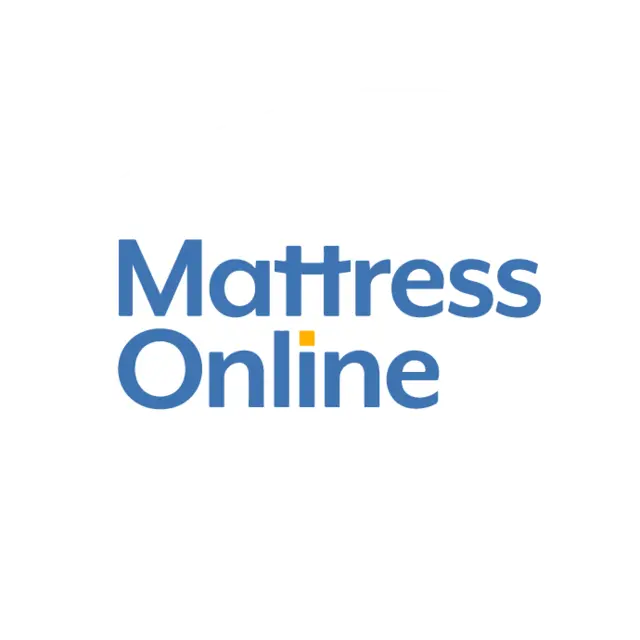 The logo for the company Mattress Online.