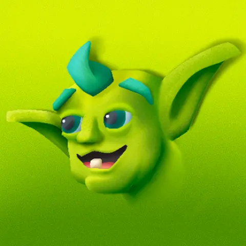 The logo for the company Goblin Heist.