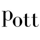 The logo for the company Pott Candles.