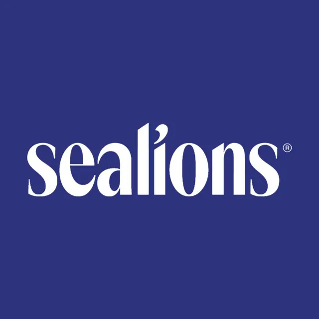 The logo for the company Sealions.