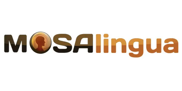 The logo for the company Mosa Lingua.