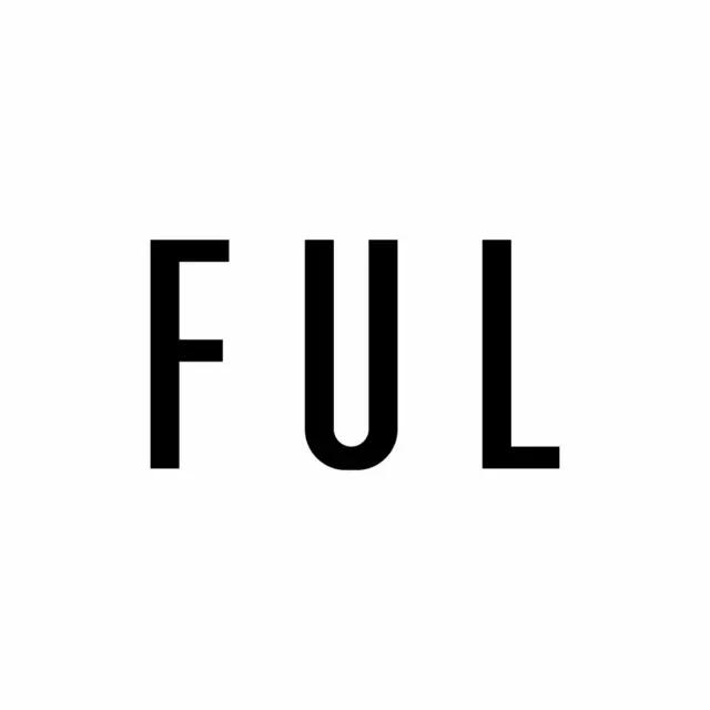 The logo for the company FUL.