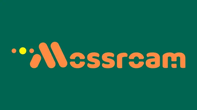 The logo for the company Mossroam.