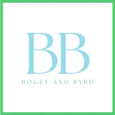 The logo for the company Bogey and Byrd.
