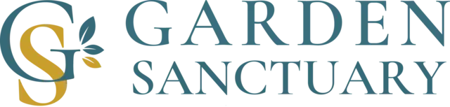 The logo for the company Garden Sanctuary.