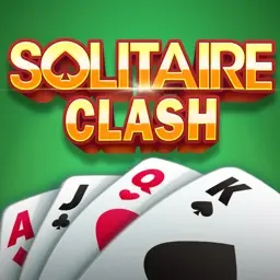 The logo for the company Solitaire Clash: Win Real Cash.