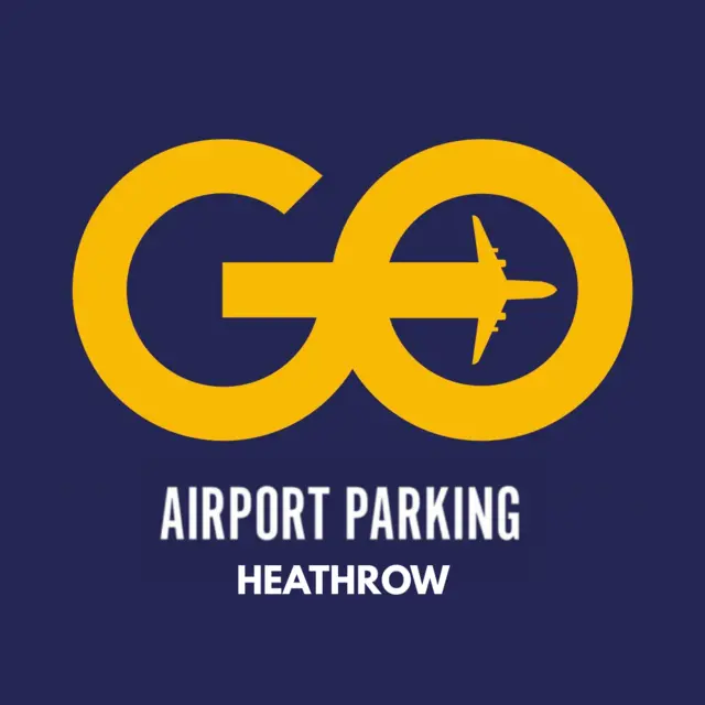 The logo for the company Go - Airport Parking Heathrow.