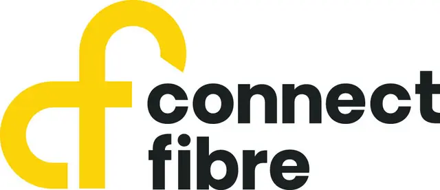 The logo for the company Connect Fibre.
