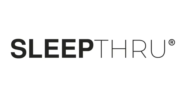 The logo for the company SleepThru.