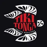 The logo for the company Tiki Tonga Coffee.