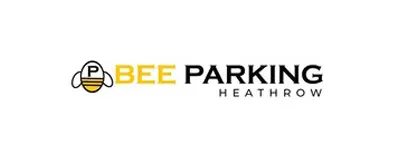 The logo for the company Bee Parking Heathrow.
