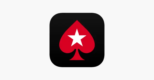 The logo for the company PokerStars: Texas Holdem Poker.