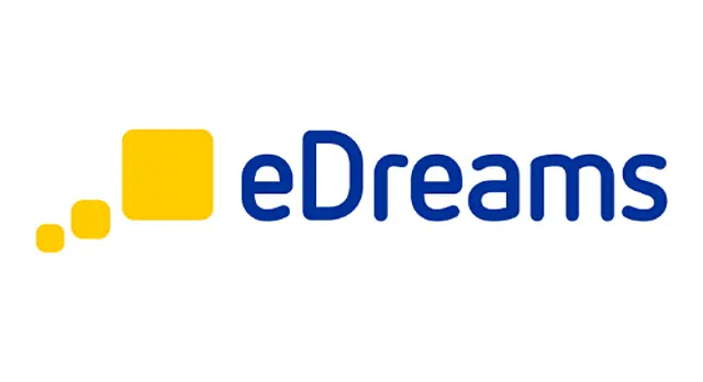 The logo for the company eDreams.