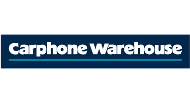 The logo for the company Carphone Warehouse.