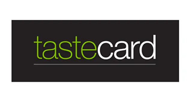 The logo for the company Tastecard.