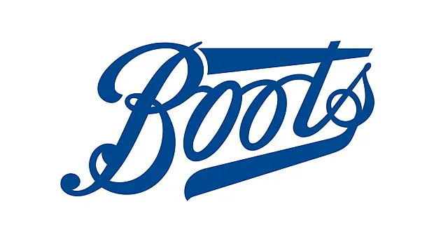 The logo for the company Boots.