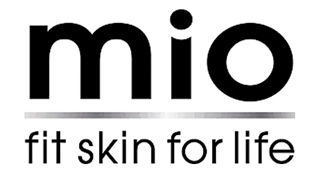 The logo for the company Mio Skincare.