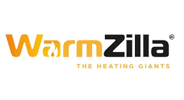The logo for the company WarmZilla.