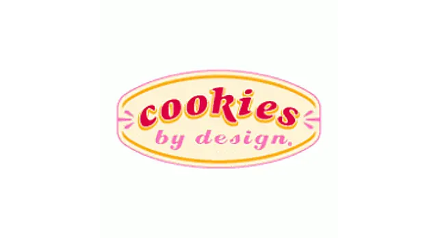 The logo for the company Cookies by Design.