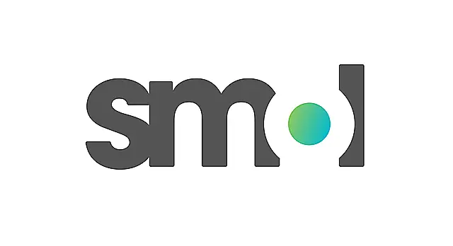 The logo for the company smol.