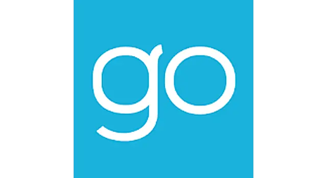 The logo for the company Gopuff - Alcohol & Food Delivery.