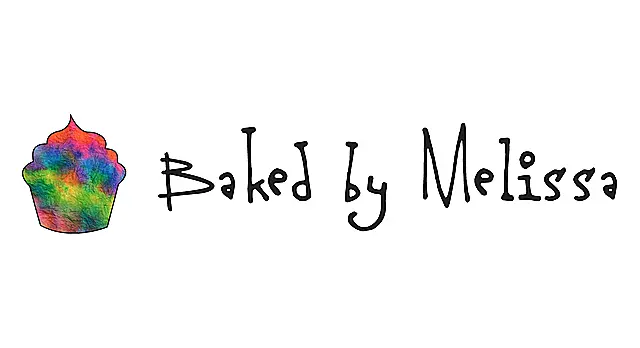 The logo for the company Baked by Melissa.
