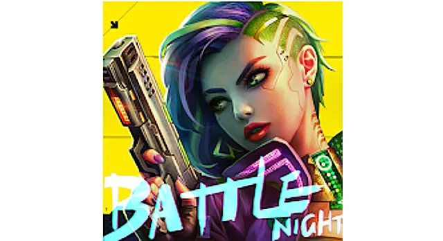 The logo for the company Battle Night: Cyberpunk.