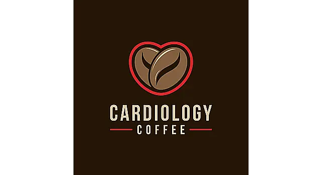 The logo for the company Cardiology Coffee.