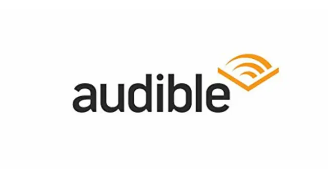 The logo for the company Audible.