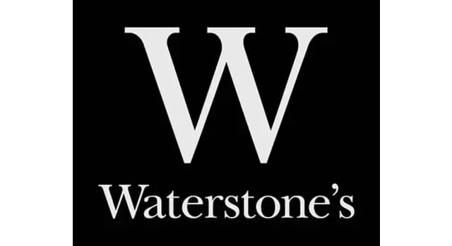The logo for the company Waterstones.