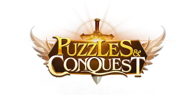 The logo for the company Puzzles & Conquest.