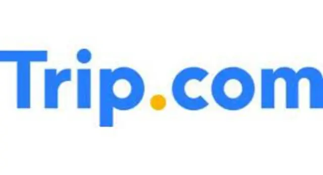 The logo for the company Trip.com.