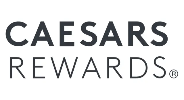 The logo for the company Caesars Rewards.