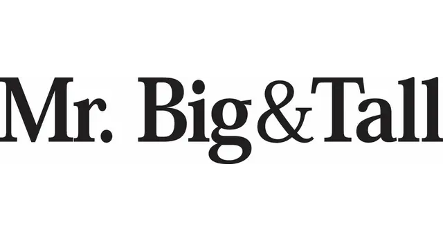 The logo for the company Mr. Big & Tall.