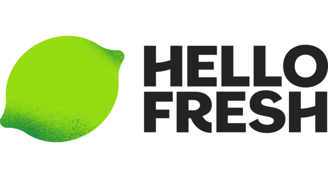 The logo for the company HelloFresh.