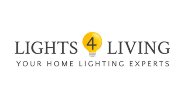 The logo for the company Lights 4 Living.